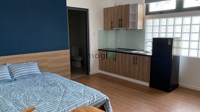 Hình ảnh Studio_1PN Banconl Full NT_Gần Cầu Bông, CV Lê Văn Tám, ĐH Kinh Tế