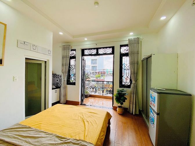 Hình ảnh Trống sẵn studio bancon, sát vách q4, gần UFM, kcx Tân Thuận