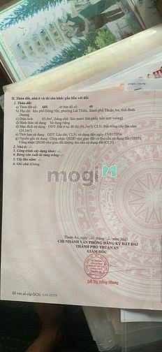Hình ảnh Cần bán miếng đất ngay trung tâm phường Lái Thiêu