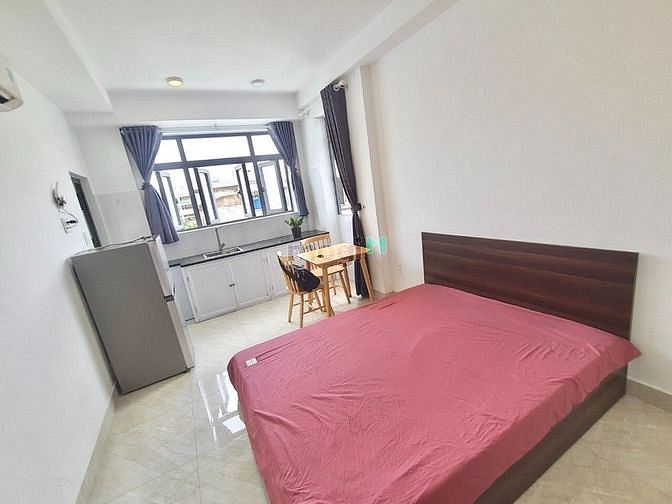 Hình ảnh Top Căn Hộ studio Bình Thạnh Giá Tốt Tháng 9 | Full NT | 3 cửa sổ lớn
