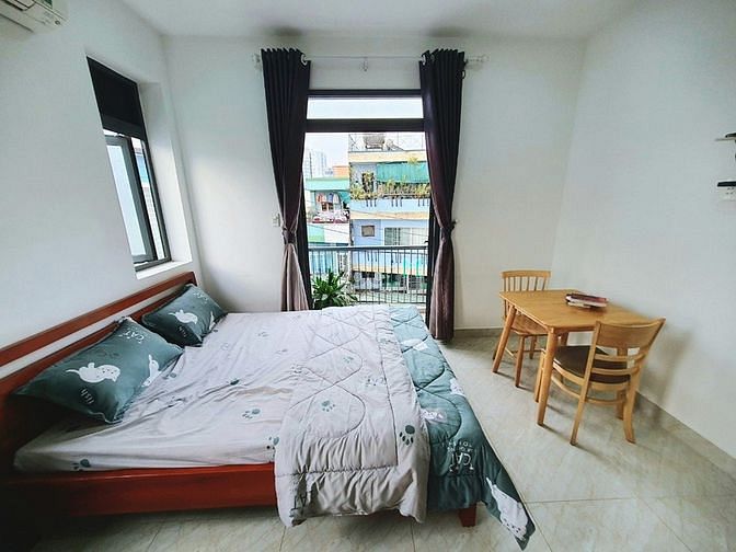 Hình ảnh 🤩Studio_Bancon rộng_NHÀ thang máy_Hầm xe rộng rãi
