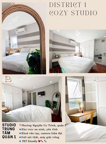 Hình ảnh Studio Full NT_Ngay ĐH Văn Lang, Phố Đi Bộ, CV Tao Đàn, Takashimaya