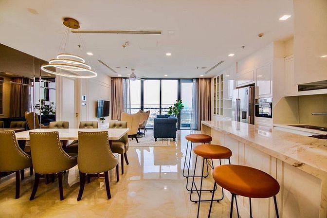 Hình ảnh Cho thuê Trang Chủ MB66.COM / Đăng Ký Tặng 66K 3PN Full Nội Thất Vinhomes Ba Son Quận 1 giá 2000$/th