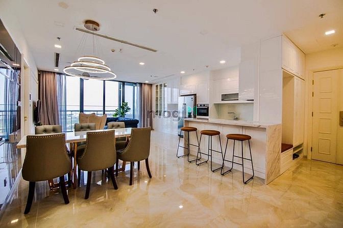 Hình ảnh Cho thuê Trang Chủ MB66.COM / Đăng Ký Tặng 66K 3PN Full Nội Thất Vinhomes Ba Son Quận 1 giá 2000$/th