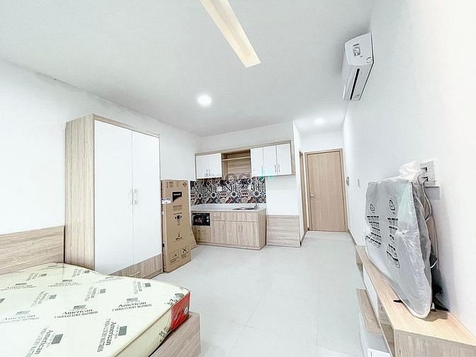 Hình ảnh 🌼🌼Căn Hộ Studio 35m2 thang máy, Full NT gần Hàng Xanh và cầu Bông.