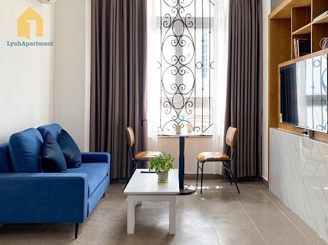 Hình ảnh 🏅 Căn Hộ 1PN Cao Cấp 50m2 Bancol Bao Phí - Phạm Viết Chánh Q1 🏅