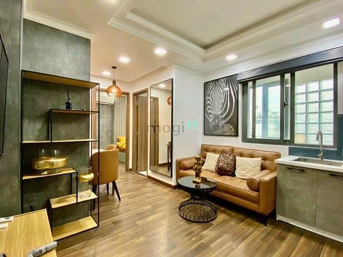 Hình ảnh Căn Hộ 1PN Ban Công Thoáng Gió_Full Nội Thất_Gần CV Lê Thị Riêng_Quận