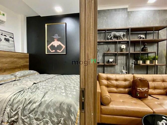 Hình ảnh Căn Hộ 1PN Ban Công Thoáng Gió_Full Nội Thất_Gần CV Lê Thị Riêng_Quận