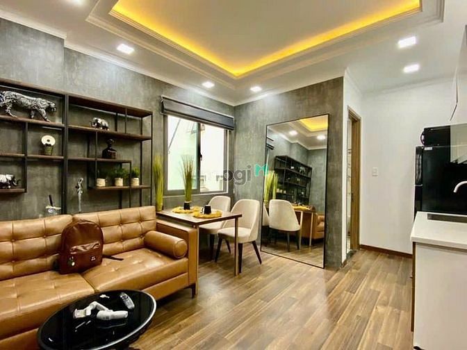 Hình ảnh Căn Hộ 1PN Ban Công Thoáng Gió_Full Nội Thất_Gần CV Lê Thị Riêng_Quận