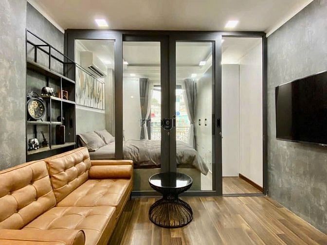 Hình ảnh Căn Hộ 1PN Ban Công Thoáng Gió_Full Nội Thất_Gần CV Lê Thị Riêng_Quận