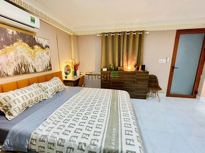 Hình ảnh 🐍CHDV🏮Studio cửa sổ trời máy giặt riêng + sân sau ngay Quận 1🏮🐍