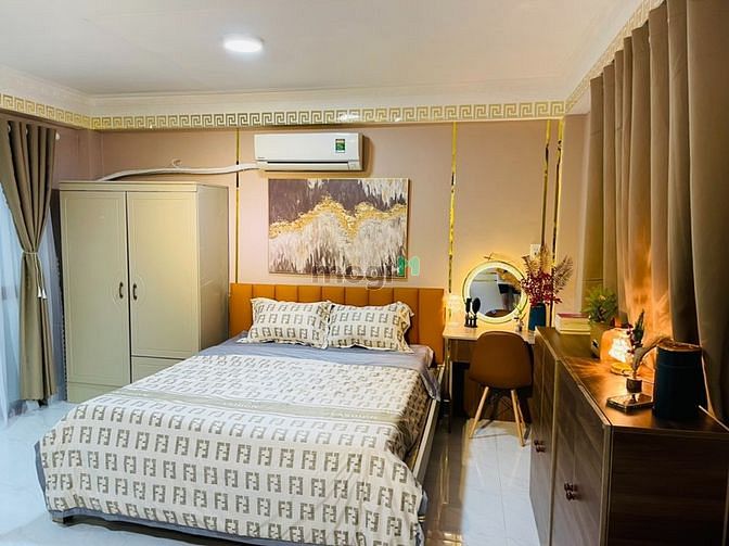 Hình ảnh 🐍CHDV🏮Studio cửa sổ trời máy giặt riêng + sân sau ngay Quận 1🏮🐍