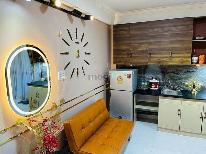 Hình ảnh 🐍CHDV🏮Studio cửa sổ trời máy giặt riêng + sân sau ngay Quận 1🏮🐍