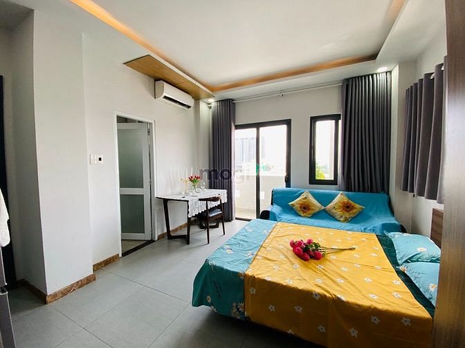 Hình ảnh Sắp trống studio có bancon full nội thất, gần ĐH NTT, UFM, KCX