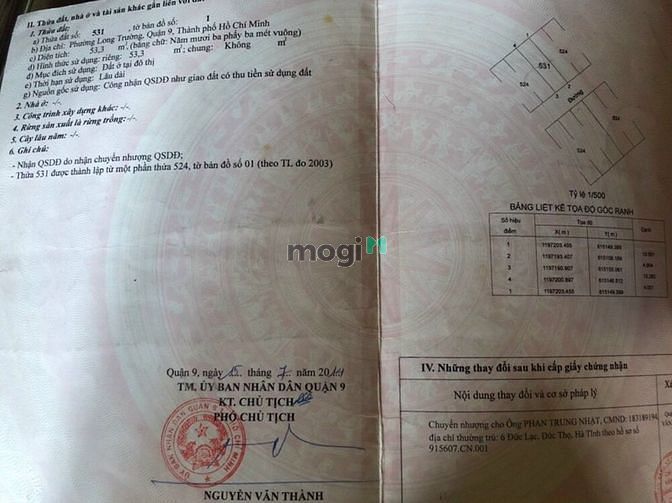 Hình ảnh Bán Lô Đất 53m2 Hẻm 24 Đường Võ Văn Hát Phường Long Trường