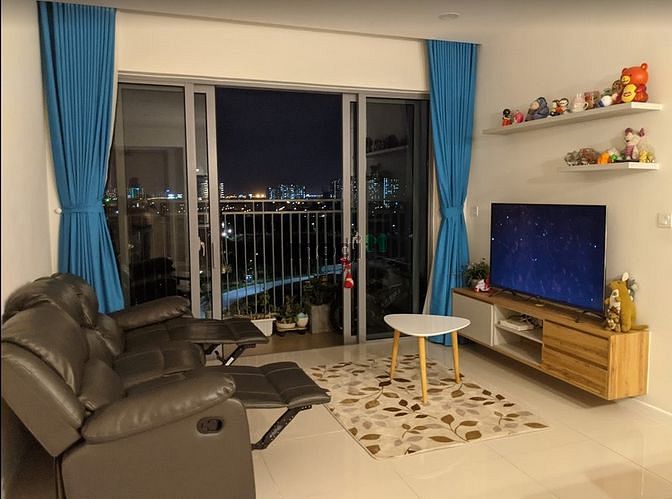 Hình ảnh C/hộ Palm Heights 3PN, full nội thất, view sông cực kỳ thoáng mát