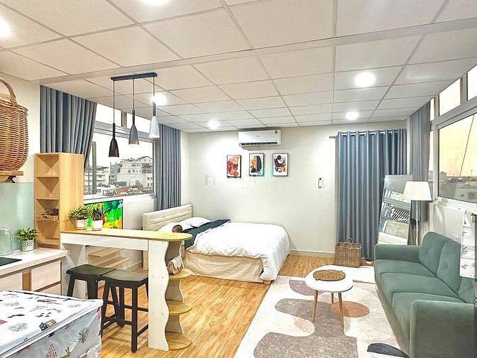 Hình ảnh Studio Full nội thất sang xịn mịn GẦN SÂN BAY, ngay CV Hoàng Văn Thụ