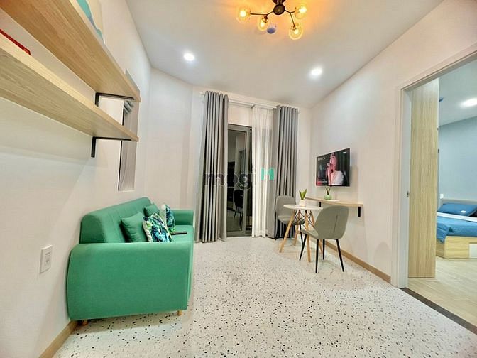 Hình ảnh 🥇 Căn Hộ 1PN  Cao Cấp 50m2 Bancol - Mặt Tiền Võ Thị Sáu Quận 3 🥇