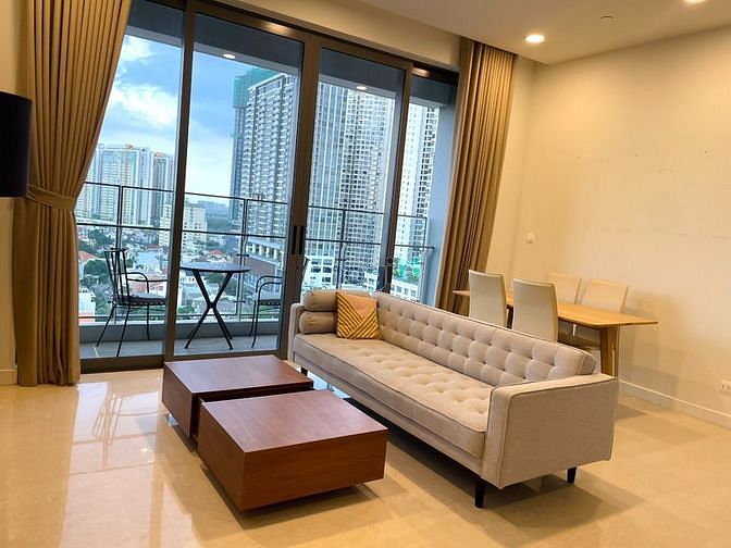 Hình ảnh 77m2 c/hộ 2PN – The Nassim Thảo Điền – view sông