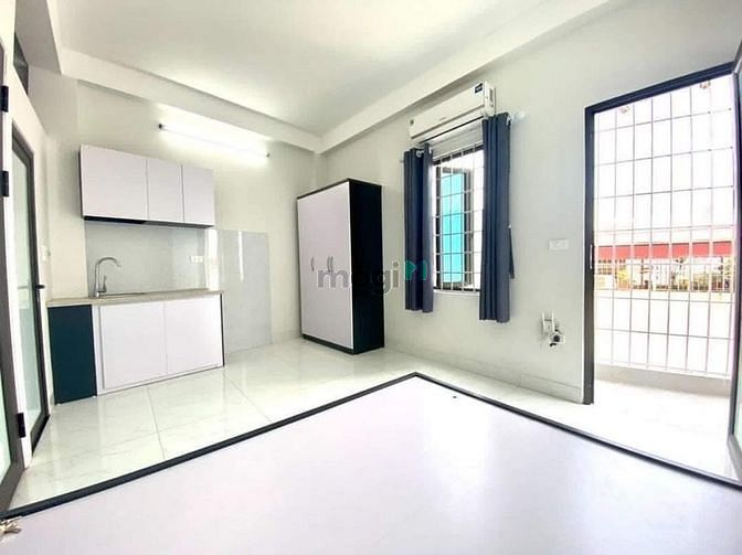 Hình ảnh Studio Ban Công Ngay Cầu Vượt Hoàng Hoa Thám - Đủ Nội Thất
