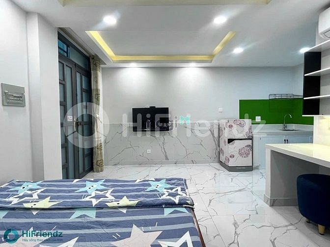 Hình ảnh Phòng Studio cao cấp cho Thuê. Full NT. Máy giặt riêng. Khu Trung tâm
