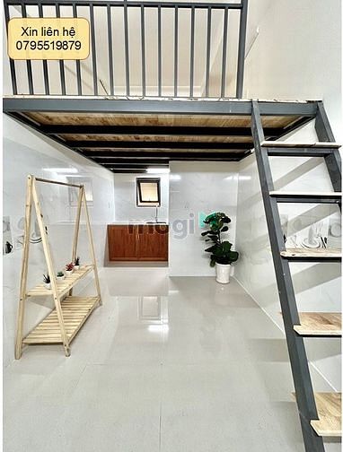 Hình ảnh phòng trọ bình tân. mới ken. có máy lạnh, thang máy, an ninh.