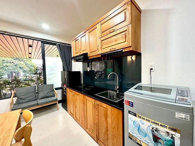 Hình ảnh Siêu phẩm studio ban công cửa sổ thoáng mát gần sân bay tân sơn nhất