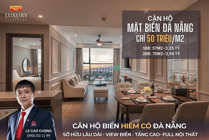 Hình ảnh Bán Trang Chủ MB66.COM / Đăng Ký Tặng 66K Alphanam Luxury Apartment Đà Nẵng,50tr/m2, full nội thất.