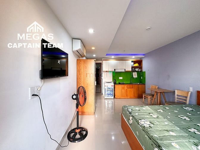 Hình ảnh Studio vách ngăn có ban công, vị trí tttp siêu thuận lợi