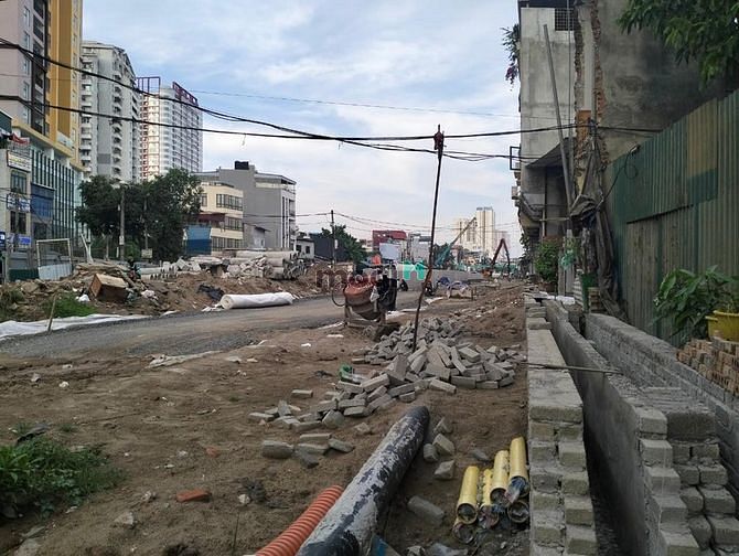Hình ảnh Bán đất mặt đường vành đai 2,5 đang thi công - 94m2 - Giá Trang MB66.COM Chính Thức - MB 66 Uy Tín