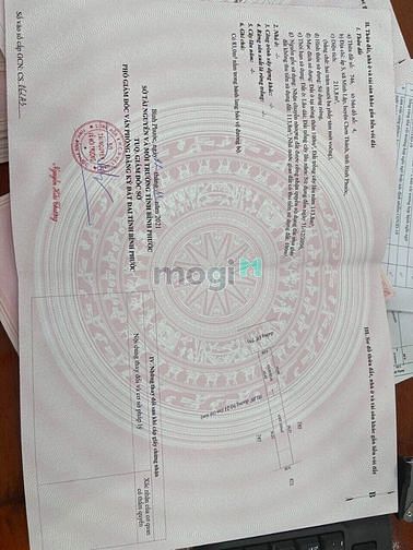 Hình ảnh Đất Thị Xã Chơn Thành giá 325Tr
