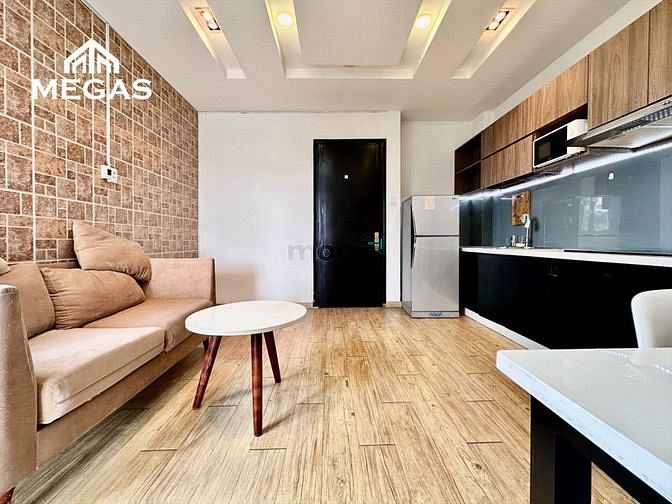 Hình ảnh Căn Hộ 1PN Mới 100% - Ban Công Lớn - Full Nội Thất - Ngay Sân Bay