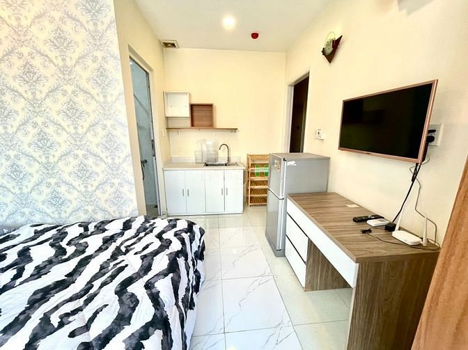 Hình ảnh Cho Thuê Căn Hộ Studio 30m2 Bancol Lớn_Thang Máy_Ngô Tất Tố_BìnhThạnh