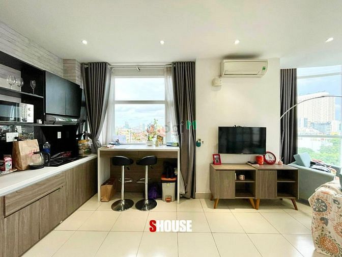 Hình ảnh Mb6623 nạp rút nhanh chóng cao cấp 1 phòng ngủ 70m2 view bờ kè gần Cầu Lê Văn Sỹ