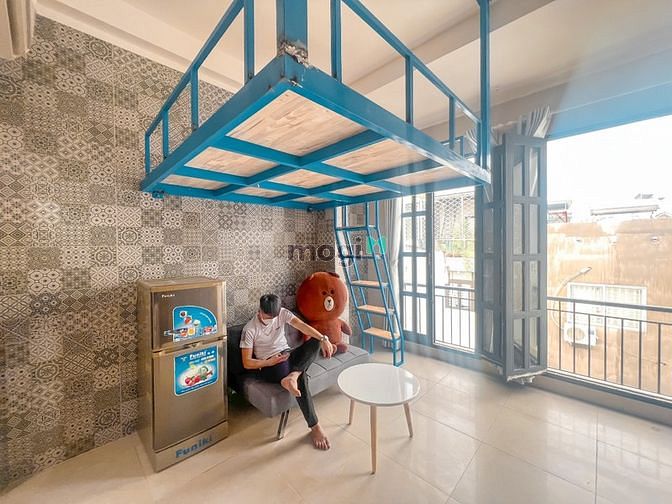 Hình ảnh Căn Hộ mini mới, full nội thất, 100% Như Hình