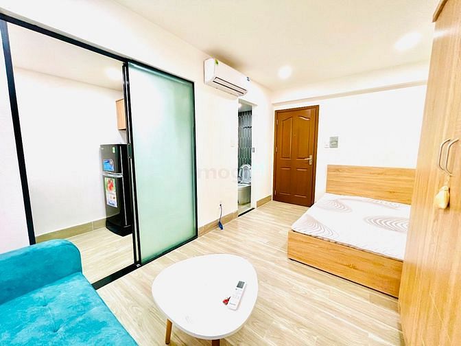 Hình ảnh CHDV 20m2 bếp tách biệt với phòng ngủ.