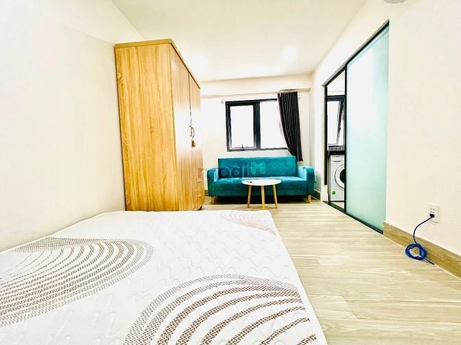 Hình ảnh CHDV 20m2 bếp tách biệt với phòng ngủ.