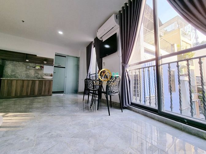 Hình ảnh Căn Hộ Ban Công Tách Bếp 40m2 Gần Hồ Con Rùa Quận 3