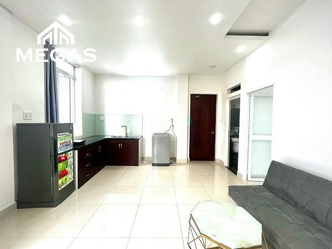 Hình ảnh Căn Hộ 1PN- Full Nội Thất - Ban công ngay PHẠM VĂN CHIÊU - CV LÀNG HOA
