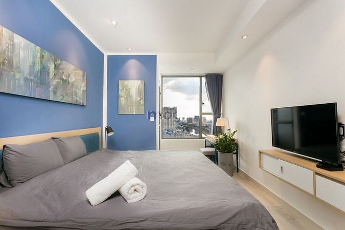 Hình ảnh Cần cho thuê lại studio River Gate dt 38m2 giá 13tr/tháng Quận 4.