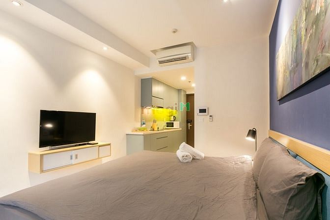 Hình ảnh Cần cho thuê lại studio River Gate dt 38m2 giá 13tr/tháng Quận 4.