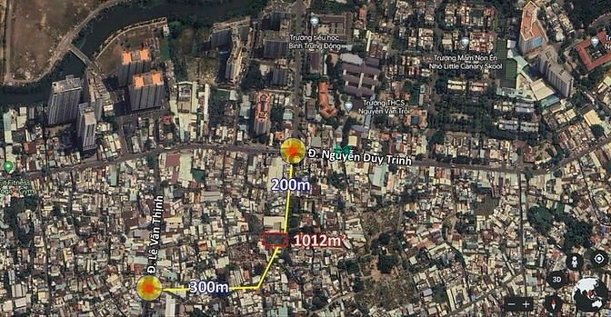Hình ảnh Cho thuê 1012m² đất Mặt tiền đường Nguyễn Trung Nguyệt, BTĐ, Q2 cũ
