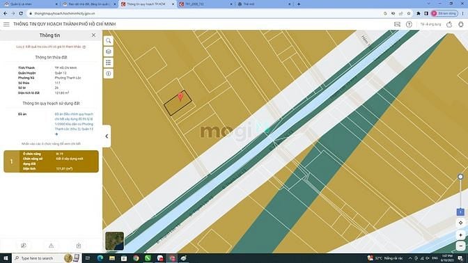 Hình ảnh Đất trống hẻm xe hơi TL15, DT 121m2 đát giá rẻ 4.6 tỷ