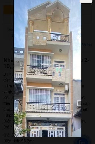 Hình ảnh Cho thuê nhà MT ngay kdc Bình Phú Q.6