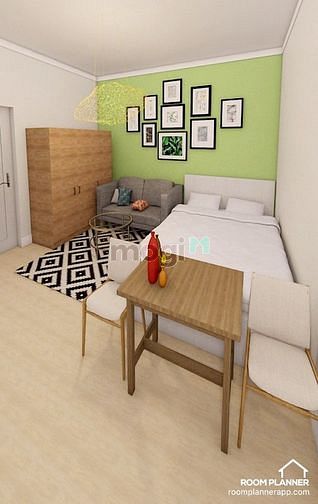 Hình ảnh Studio Ban Công Bà Lê Chân Q1 Gần Chợ Tân Định, Cầu Kiệu