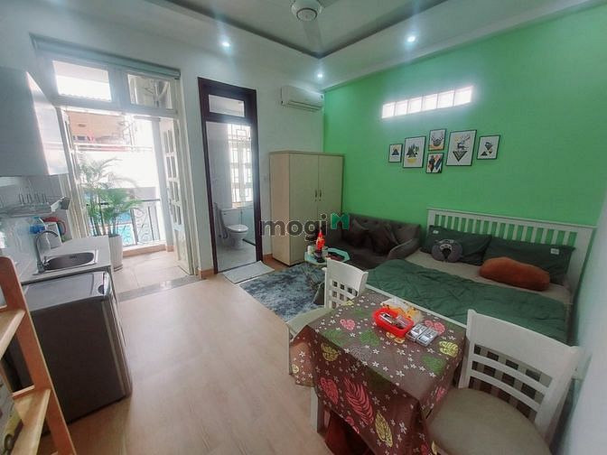 Hình ảnh Studio Ban Công Bà Lê Chân Q1 Gần Chợ Tân Định, Cầu Kiệu