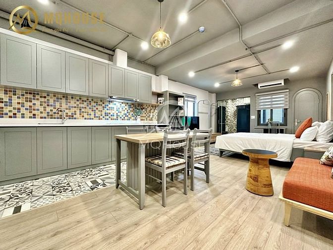 Hình ảnh 🥝Căn Hộ Studio Cửa Sổ - Ban Công ngay Hoàng Hoa Thám - Style Cực Đẹp