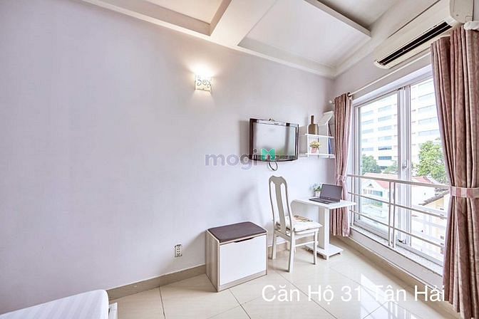 Hình ảnh Mb6623 nạp rút nhanh chóng studio CỬA SỔ TO full nội thất ngay Tân Hải, Tân Bình