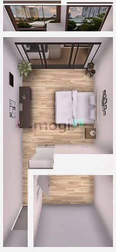 Hình ảnh Khai Trương Căn Hộ Mini Bancol - Tách Bếp Full Nội Thất