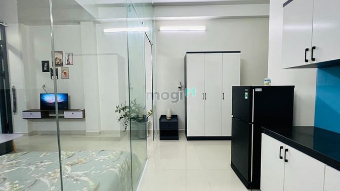 Hình ảnh Căn 1PN mới 100% giảm 500k_gần chợ Bà chiểu_có ban công_Bình thạnh